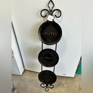 Home decor FAITH HOPE LOVE